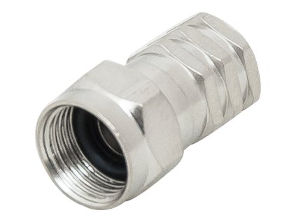 F konektor 100ks RG6 krimpovaný s tesnením Cu