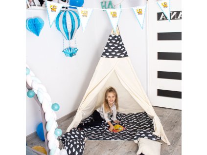 30364 tip01 namiot tipi chmury czarny M0