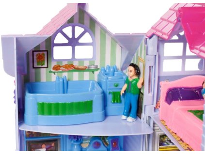 Ország összecsukható babaház Villa