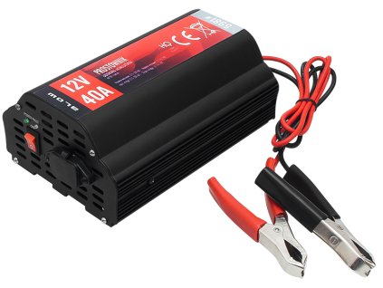 Gél akkumulátor töltő 12V 40A