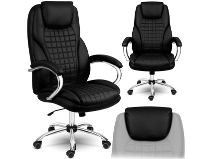 Batory irodai szék - fekete