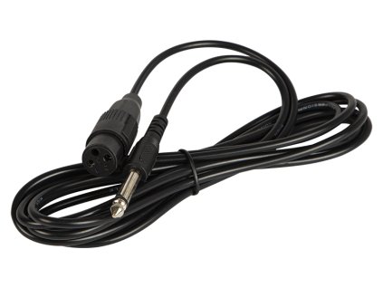 XLR JACK 6.3mm 3m audió kábel