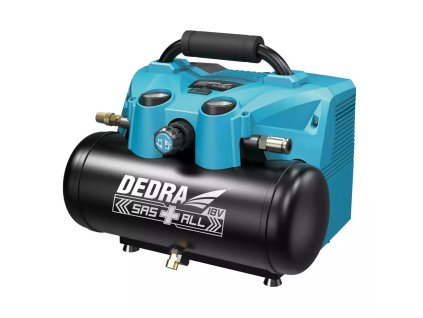 Accu kompresszor 2x18V DEDRA SAS+ALL DED7077V 6l tartály DED7077V