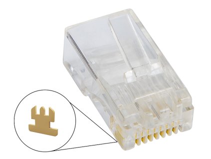 Telefoncsatlakozó,8p8c (RJ45) hurok