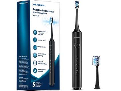 Szonikus fogkefe Sonica B5 fekete