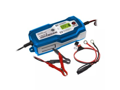 Autó akkumulátor töltő 10A, 6V/12V, 3-200Ah, LCD LFP DEPM022LFP DEPM022LFP