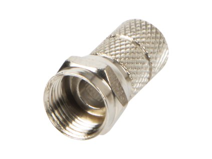 F csatlakozó 100db RG6/6,8mm/ réz