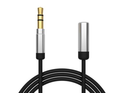 Hosszabbító kábel JACK 3,5 mm 1 m egyenes