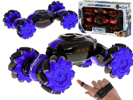 Samochod RC Speed Pioneer Stunt Car 360 niebieski 89713%282%29