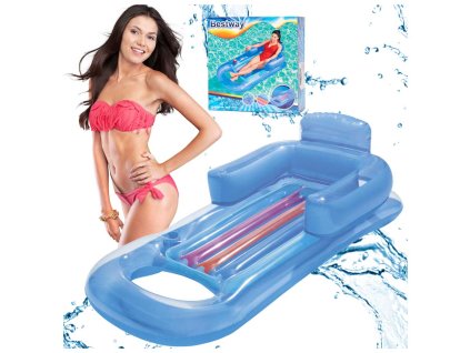 Materac dmuchany fotel BESTWAY 43028 niebieski 179816