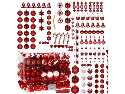 193888 ca0155 bombki choinkowe 149 szt M0