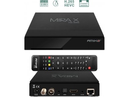 AMIKO MiraX S2+T2/C HiS-3000 kombinált AMIKO MiraX S2+T2/C HiS-3000 Combo