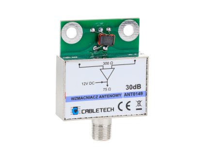 wzmacniacz antenowy ekranowany 30db cabletech b23c7d765495475d91bfc2977e815299 06f569b7