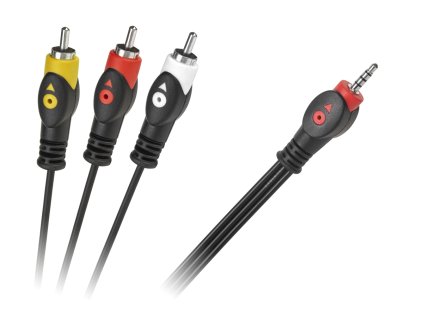 kabel jack 3 5 cztero polowy 3 x rca 3m 05746355cb15427ea43edeac65b40aca 6e8d6098