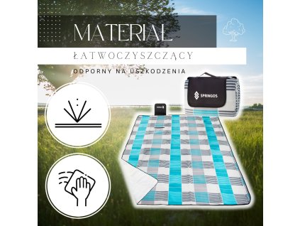 Piknik takaró 200x200cm PM002