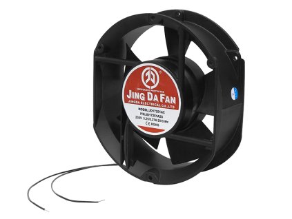 PC ventilátor 172x150x51mm 230V csúszó golyóscsapágyazással