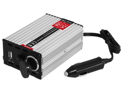 Feszültség átalakító 24V-ról 12V 15A-ra USB-vel és autógyújtóval