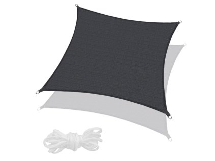 Árnyékoló lap 4x4m SN1060 sötét grafit