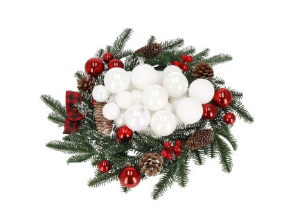 Karácsonyi gömbök 30db CA0178