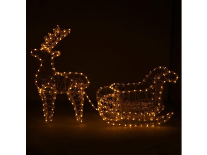 Világító rénszarvas CL1220