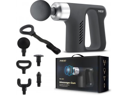 Masszázspisztoly NS-502 fekete