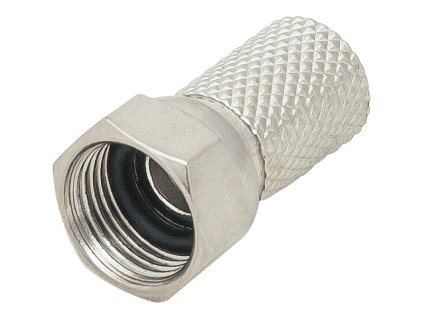 F csatlakozó 100db 6,8mm HQ 20mm Cu