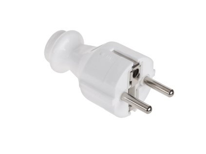 Hálózati dugó egyenes fehér WT30