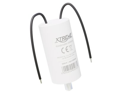 Indítási kondenzátor 6uF/450V vezetékekkel