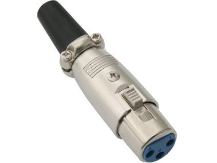 XLR csatlakozó 3P csavart párhoz,