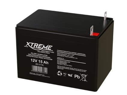 Gél akkumulátor 12V 15Ah XTREME