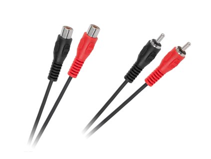 kabel 2 x rca wtyk 2 x rca gniazdo 3m ea08b7216443440a82732451296ef230 3085d151