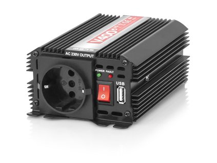 Feszültség átalakító 12V-ról 230V-ra V400 200W USB