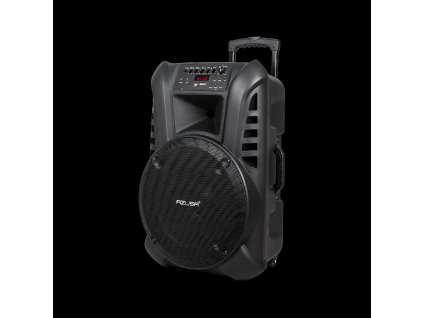 Aktív hangszóró 120W (2 vezeték nélküli mikrofonnal, SD, Bluetooth, USB) 15"