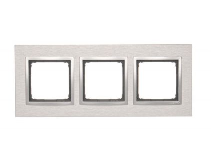Háromszoros fémkeret Simon 54 természet inox