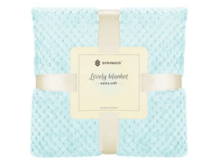 Takaró 200x220 HA7104 türkizkék