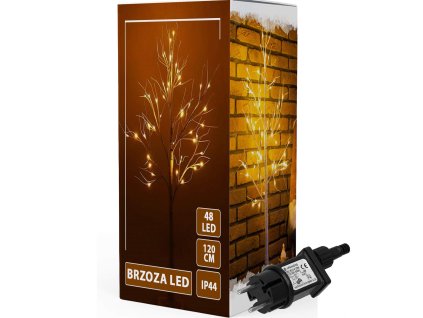 28824 cl0950 drzewko ozdobne 48 led 120 cm M0