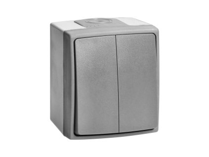 Fénykapcsoló AQUATIC PRO IP 55 szürke/grafit