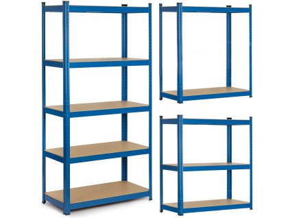 Fém polc 180 x 90 x 40 cm Humberg 4848