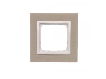 Egyetlen betonkeret Simon 54 természet Világosbeton/fehér