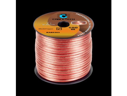 Hangszóró kábel 2x 0,35mm CU(100m)