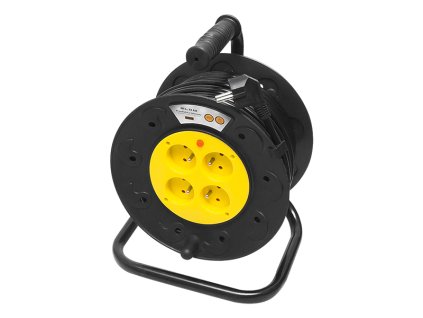 Hosszabbító kábel tekercsen 30m 4z 3x1,5mm PR-61