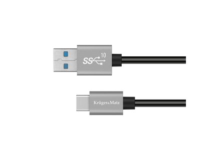kabel usb usb typu c 10 gbps 1 m kruger matz basic 028cdeb3727346f2a023509b8b6a637e d418f578