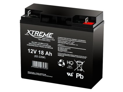 Gél akkumulátor 12V 18Ah XTREME