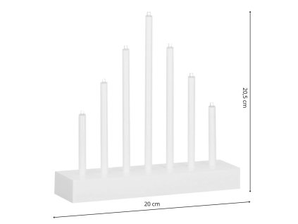 104570 cl0851 swiecznik dekoracyjny led M0