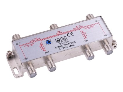 splitter 6way 5 2450mhz b04161630c1f4a46a6b5f29bd643f8f8 54a631af