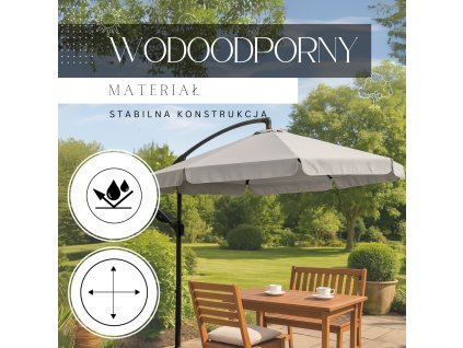 Teraszerű napernyő 300cm GU0042