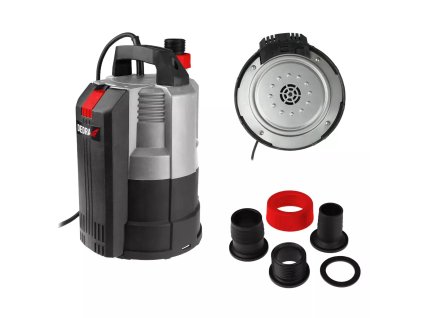 Merülő szivattyú lapos szívószivattyúval 350 W tiszta vízhez DED8848