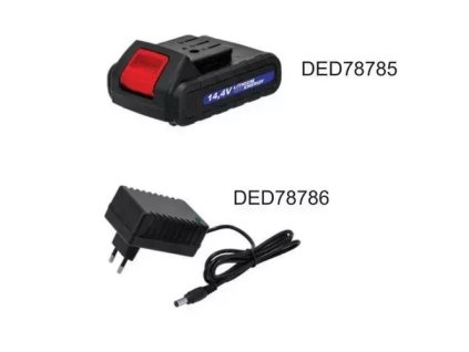14,4V 1,5 Ah Li-Ion csereakkumulátor a DED7878 DED7878785 készülékhez
