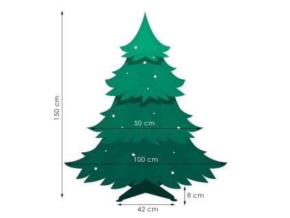 Karácsonyfa 150cm CT0130