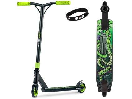 Freestyle robogó SOKE EVO zöld